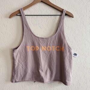 Aerie Offline | top notch oversized tank top with open back | S